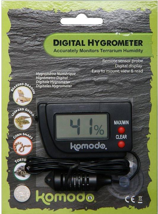 Actual product image Komodo Digital hygrometer