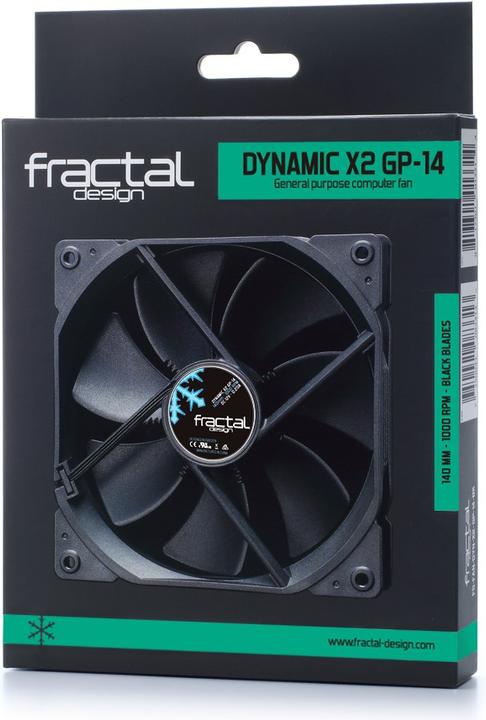 Produktbild Fractal Dynamic X2 GP-14 (140 mm, 1 x)