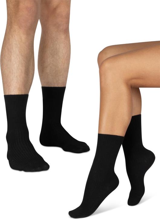 Immagine prodotto Normani 20 Paar Socken Unisex Business Socks Baumwollsocken Berufssocken - 9685 (35 - 38)