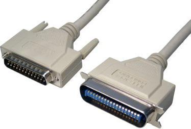 Actual product image Rs Pro Male 25 Pin D-sub to Male Centronics Parall (3 m, Parallel (printer))