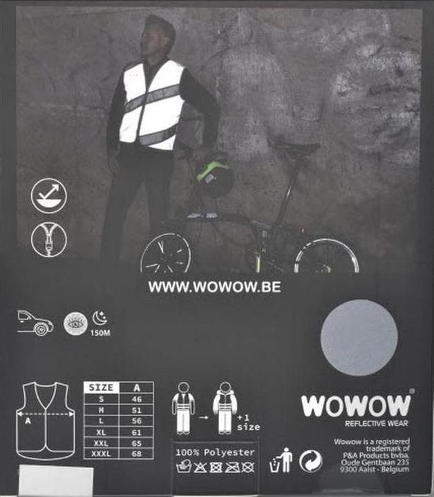Produktbild Wowow Reflexweste Roadie FR XL (XL)