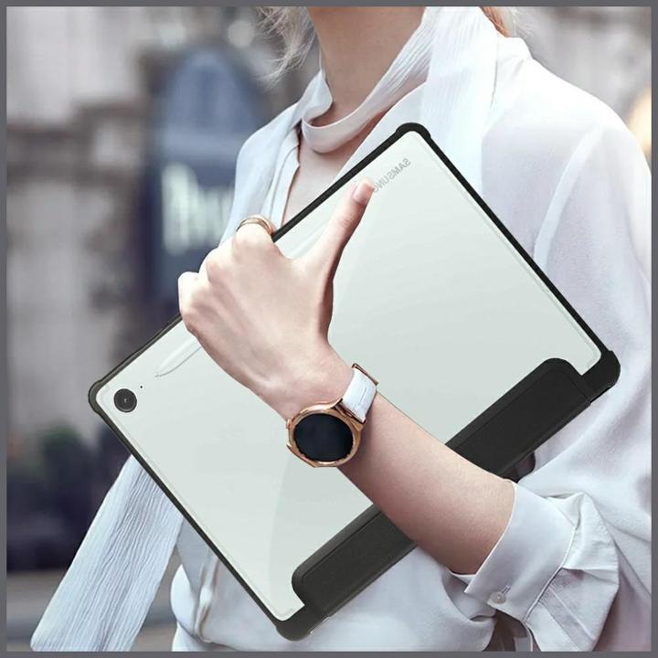 Produktbild No Name Etui Stand Samsung Tab S10+ czarne /black (Samsung Galaxy Tab S10+)
