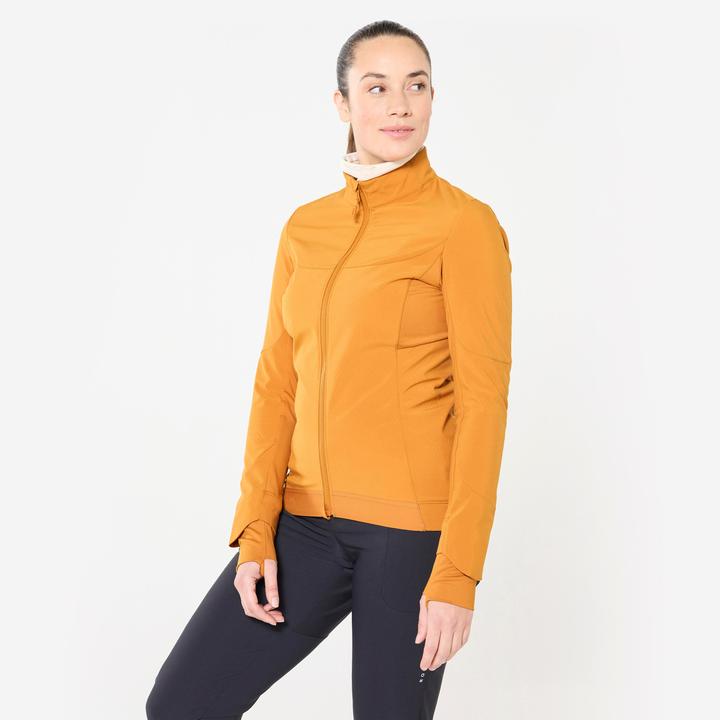 Produktbild Rockrider Fahrrad Winterjacke MTB Damen braun (M)