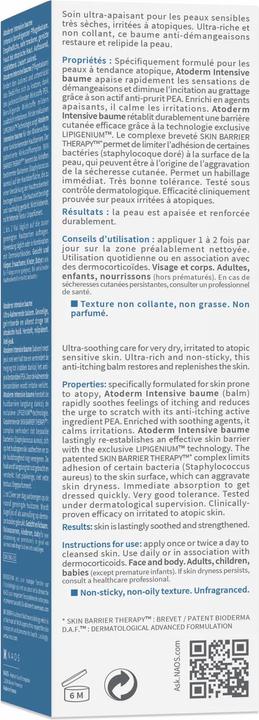 Image du produit Bioderma Baume Intensif Ultra Apaisant (Crème pour le corps, 75 ml)