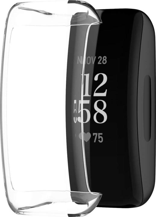 Cover-Discount Fitbit Inspire 3 - Etui de protection en caoutchouc transparent