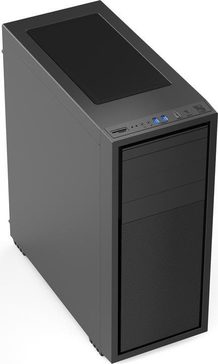Image du produit Gembird Fornax K500 Boîtier pour ordinateur ATX tour midi noir (ITX, E-ATX, ATX, mATX)