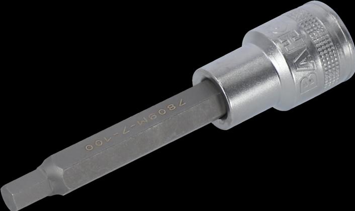 Actual product image Bahco unbrakotop 1/2" square 6x140mm (6 mm)