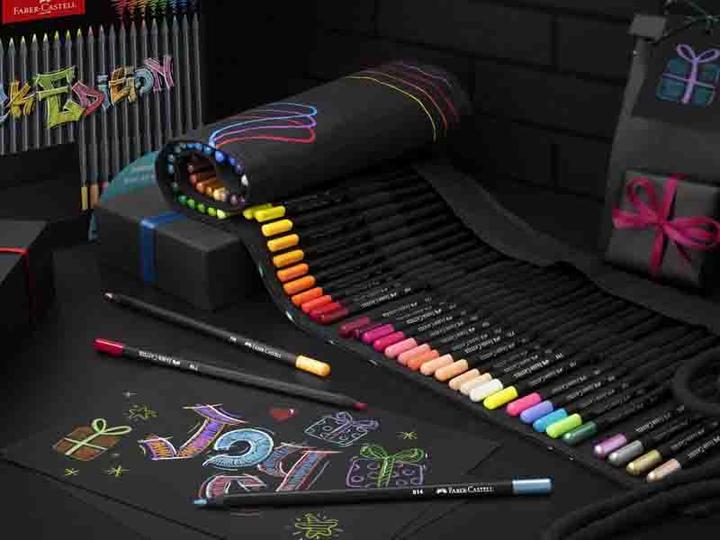 Produktbild Faber-Castell Farbstiftetui 72ST Stiftrolle (Mehrfarbig, 72 x)