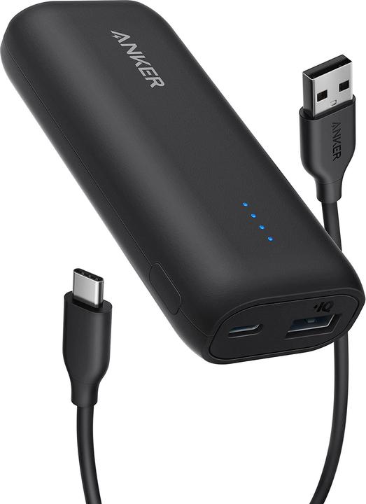 Immagine prodotto Anker PowerCore 5K, 321, 5200mAh, nero (5200 mAh)