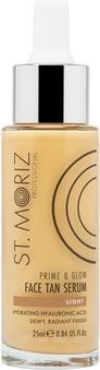 St. Moriz St Moriz Professional Prime & Glow Face Tan Serum Hydrating 2-in-1 Self Tan Face Serum & Makeup Prim (Self tanning serum, 25 ml)