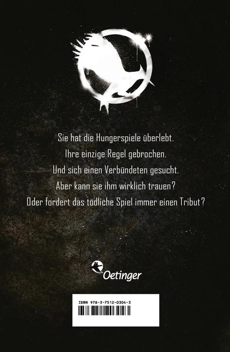 Actual product image The Tributes of Panem 2. Dangerous Love (Suzanne Collins, German)