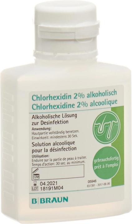 B.Braun Chlorhexidine 2 % ungefärbt (100 ml)