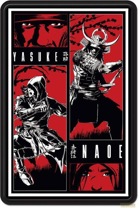 Actual product image DEVplus Assassin's Creed Shadows Metal Shield Manga