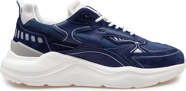 Produktbild D.a.t.e. D.a.t.e fuga sneakers in fabric and suede color blue (40)