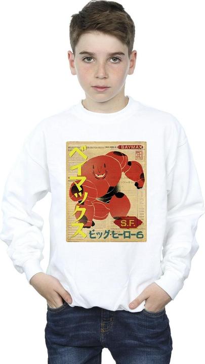 Image du produit Disney - Sweat BIG HERO BAYMAX BAYMAX NEWSPAPER - Garçon (152, 158)