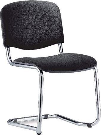 Immagine prodotto Nowy Styl Sedia visitatore Iso Swing cromo nero 2 pezzi rivestimento in tessuto Piedi a C