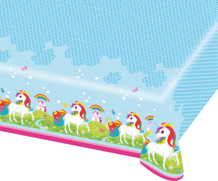Actual product image Amscan Tablecloth unicorn (120 x 180 cm)