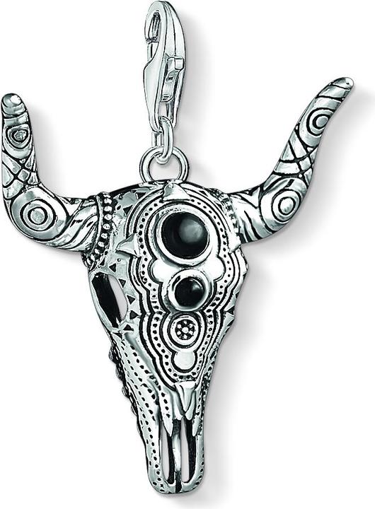 Produktbild Thomas Sabo Charm-Anhänger ETHNO STIERKOPF (Silber)