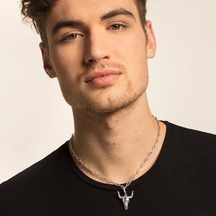 Produktbild Thomas Sabo Charm-Anhänger ETHNO STIERKOPF (Silber)