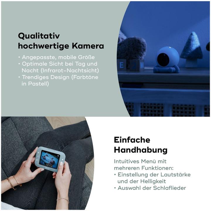 Produktbild Babymoov Babyphone mit Kamera Yoo-Roll (Babyphone mit Kamera, 300 m)