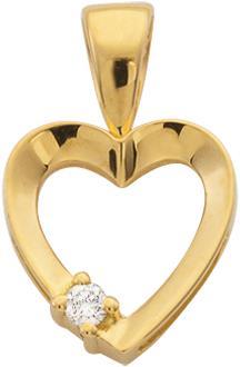 Bijou Classic Anhänger Herz (Gold)