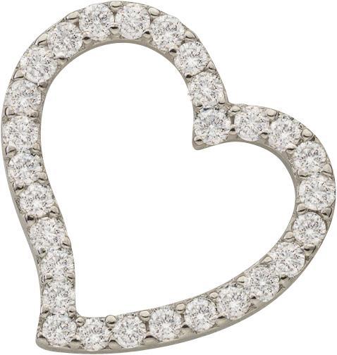 Bijou Classic Anhänger Herz (Silber)
