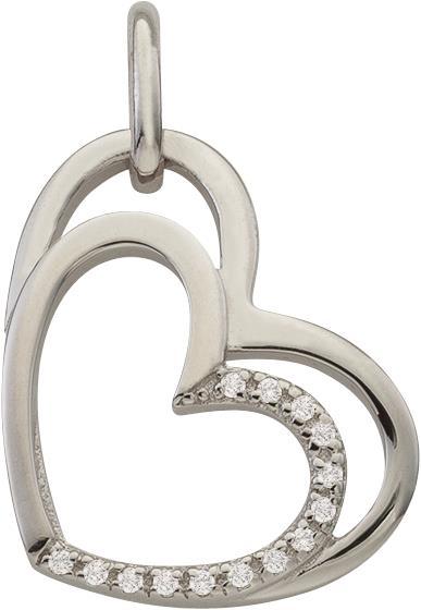 Produktbild Bijou Classic Anhänger Herz (Silber)