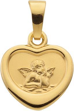 Produktbild Caroussel Anhänger Schutzengel 10 mm (Gold)