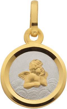 Produktbild Caroussel Anhänger Schutzengel 12 mm (Gold)