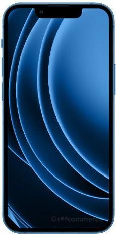 Immagine prodotto Re!commerce iPhone 13 Mini (128 GB, Blu, 5.40", 12 Mpx, SIM + eSIM, B / Molto bene)