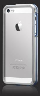 Actual product image more. Armor Metal Bumper for iPhone 5/5S/SE Aluminum/Blue (Apple iPhone 5, Apple iPhone 5s)