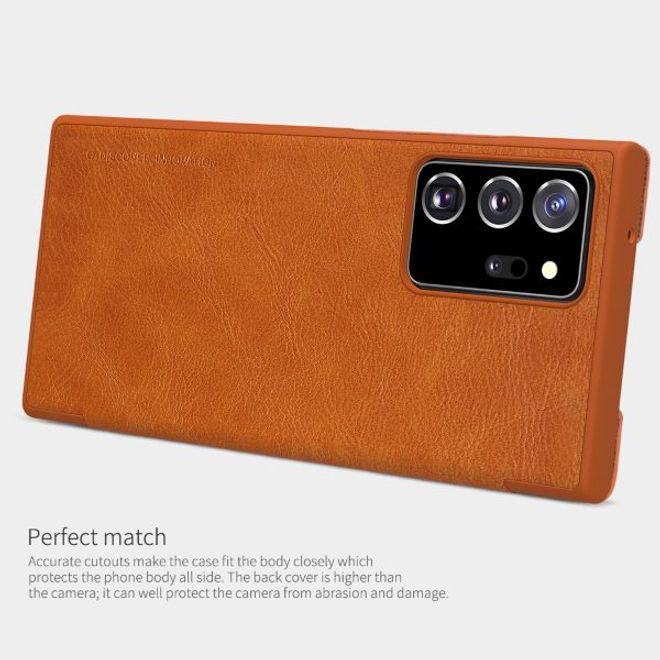 Actual product image Nillkin Qin Series (Samsung Galaxy Note 20 Ultra)