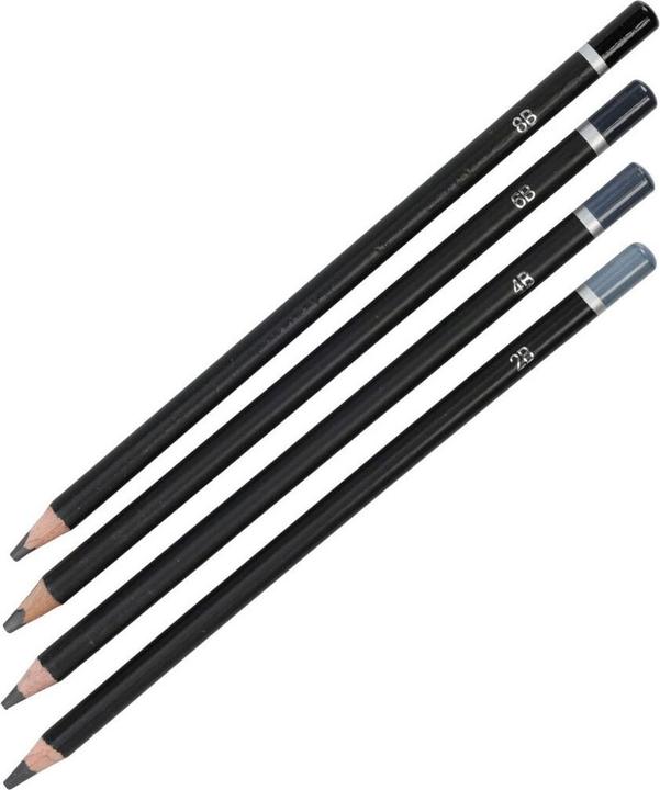 Actual product image Charcoal pencils, 4 pcs. (4 x)
