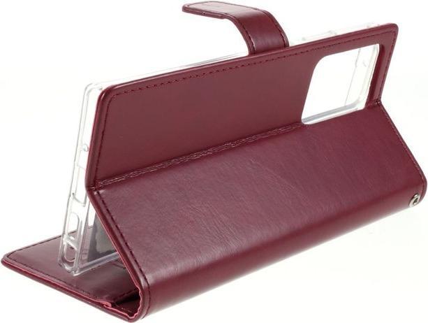 Actual product image Goospery Bluemoon Diary Series (Samsung Galaxy Note 20 Ultra)