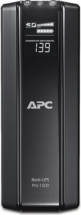 APC Back-UPS Pro 1500, 230 V, CEE 7/5 (1500 VA, 865 W, Standby Onduleur)