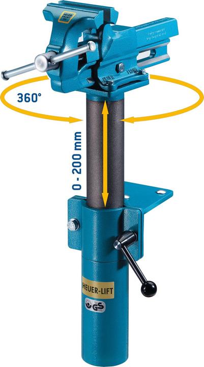 Actual product image Heuer Positioning devices LIFT (195 mm)