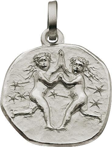 Anhänger Sternzeichen Zwillinge 16 mm (Silver)