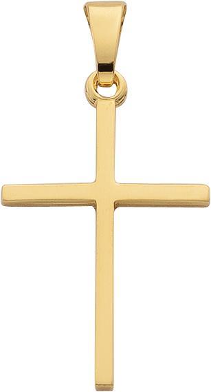 Bijou Classic Anhänger Kreuz (Gold)