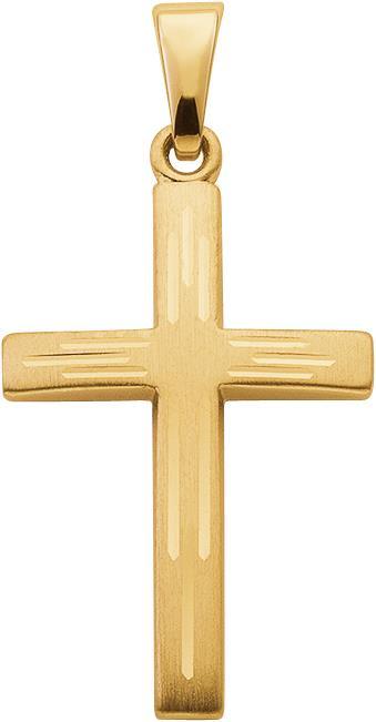 Bijou Classic Anhänger Kreuz (Gold)