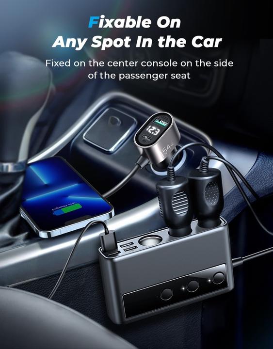 Image du produit Joyroom Multiport Car Cigarette Lighter