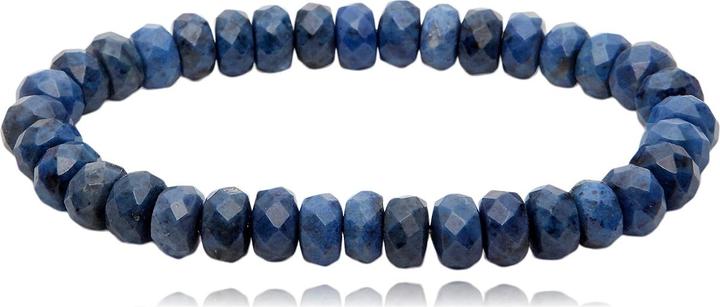 Immagine prodotto Leyda Bracciale dumortierite (19 cm, Pietra)