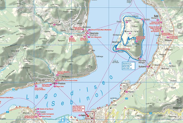Produktbild MeinTrip Iseosee / Lago d'Iseo (Deutsch, Markus Bingel, 2025)