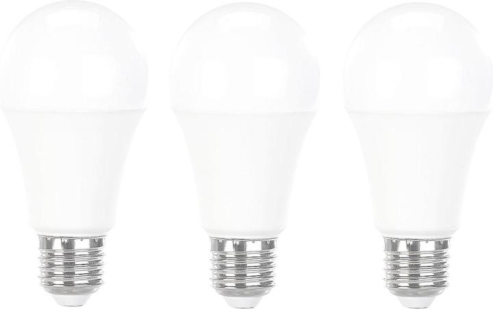 Produktbild Luminea 3er-Set dimmbare LED-Lampen (E27, 12 W, 1050 lm, 3 x, C)