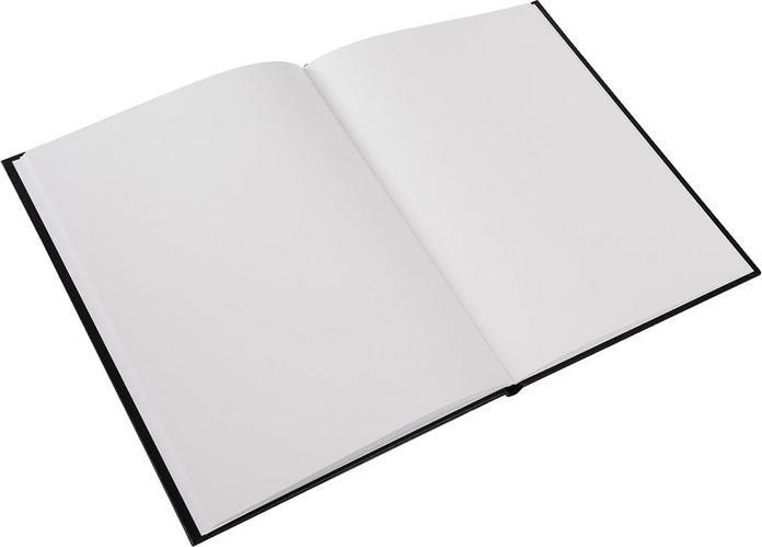 Actual product image Goldbuch Condolence book dandelion anthracite