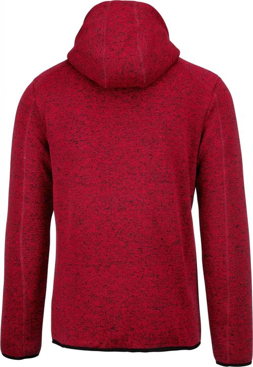 Produktbild Proact Sweatshirt Zipper mit melierter Kapuze (XL)