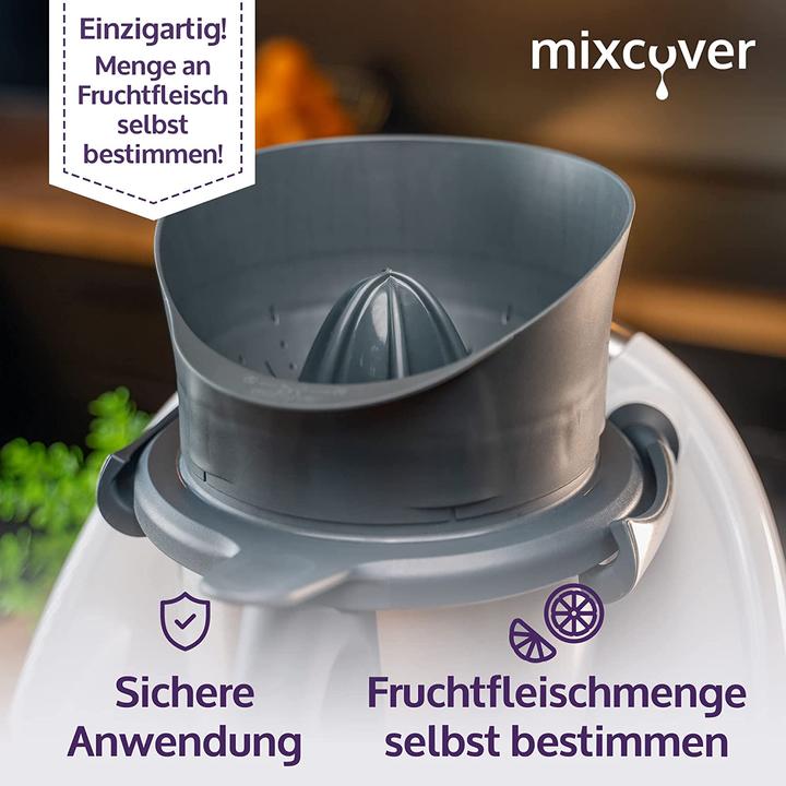 Actual product image Mixcover Juicer for Thermomix TM6 and TM5