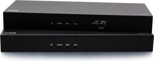 Produktbild C2G HDMI® HDBaseT + 3,5 mm, USB-B auf A und RS232 über Cat-Erweiterung Box-Sender auf Box-Empfänger – 4K