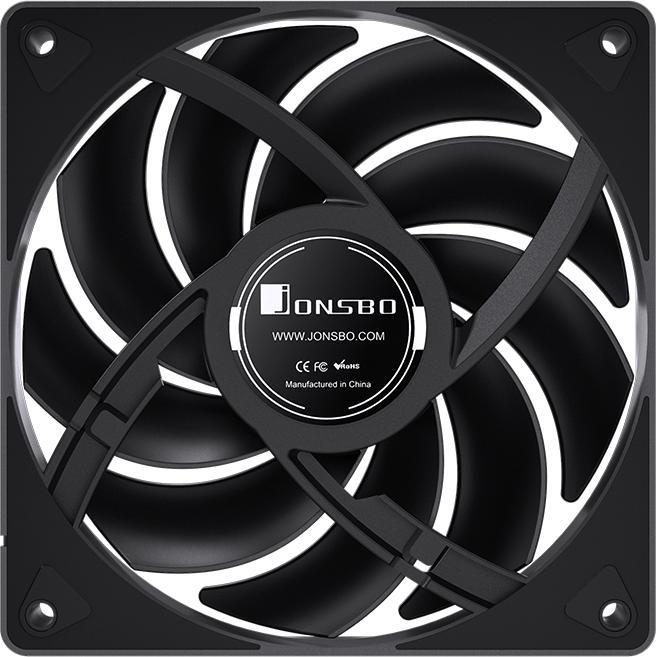 Immagine prodotto Jonsbo Raffreddatore CPU CR-3000 Dual Tower, ARGB - 2x 120 mm, nero