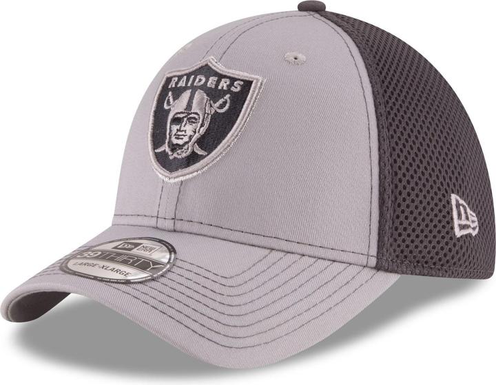 Produktbild New Era 39Thirty Stretch Mesh Cap - Las Vegas Raiders - L/XL (XL)