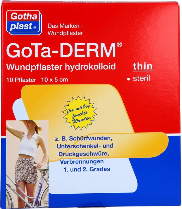 Actual product image Gothaplast GOTHA-DERM HYDRO 10CMX5CM (10 x)